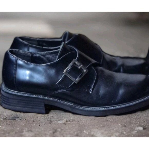 Vintage SKECHERS Buckle Loafers Monk Strap Chunky Y2K 90s Shoes Men\'s Size 9.5 main image 5